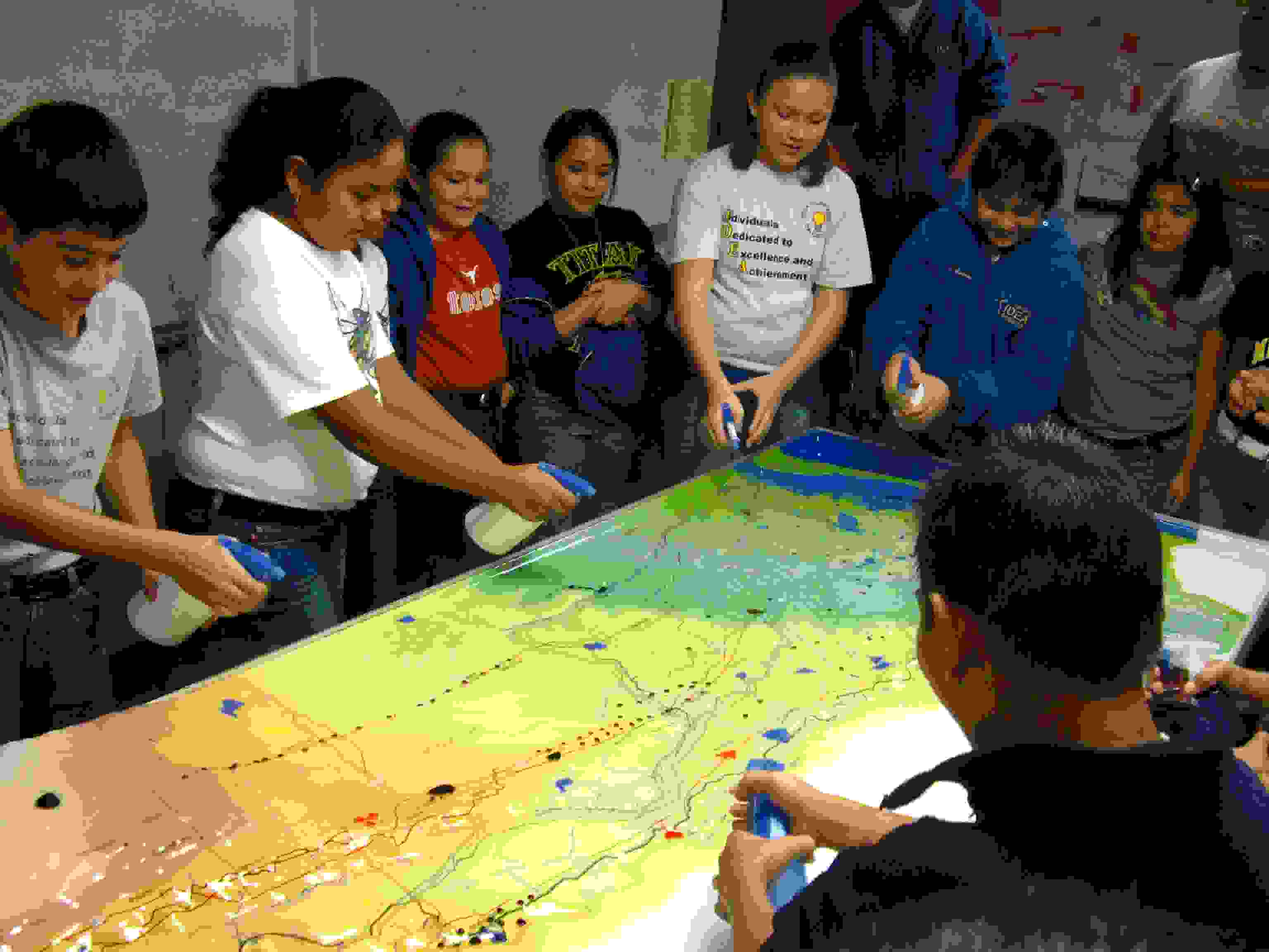 Check out this Arroyo Colorado watershed model for use in your classroom!